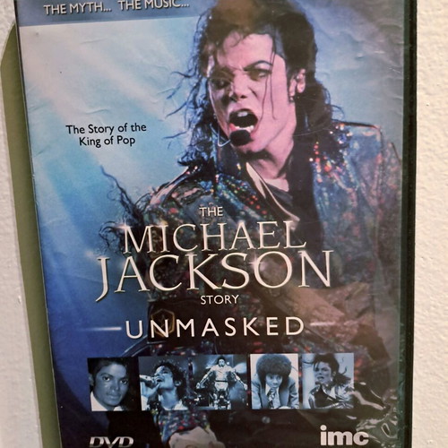 Michael Jackson pack of 3 unused DVDs and 1 CD sleeve pop
