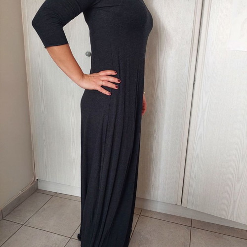 Monaco Princess long dress black used, one size
