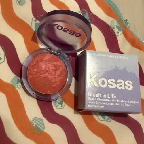 Kosas Blush Is Life powder blush, shade Thrill
