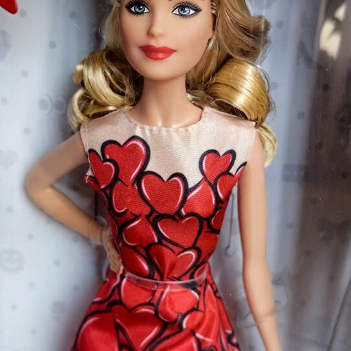 Barbie Signature 2018 60th Anniversary Celebration Heart Dress