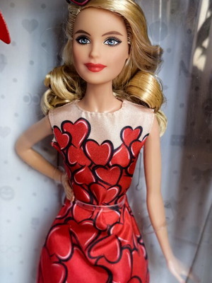 Barbie Signature 2018 60th Anniversary Celebration Heart Dress