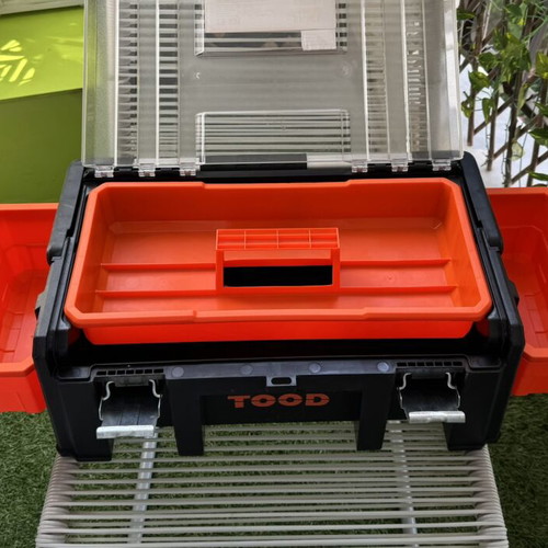 Toolbox 20'' made of polypropylene and aluminum like new