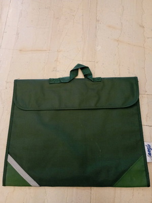 School Book Carrying Bag nylon, new, 36x39cm