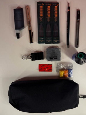 Architectural drawing tools set like new