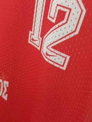 Olympiacos 1994-95 Home uniform ρεπλικα μέγεθος XL