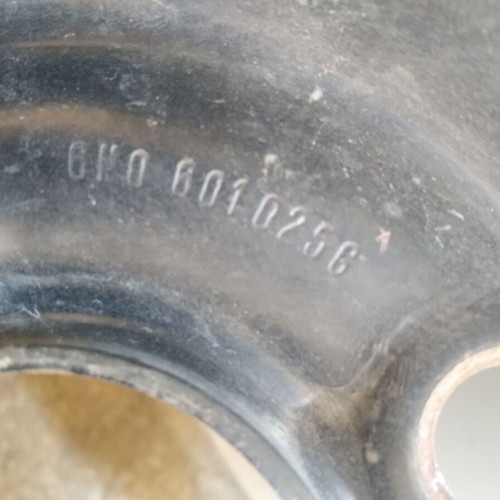 Ρεζέρβα ανάγκης αυτοκινήτου 14" (μπανάνα) 105/70 R14 σαν καινούργια, 4x100