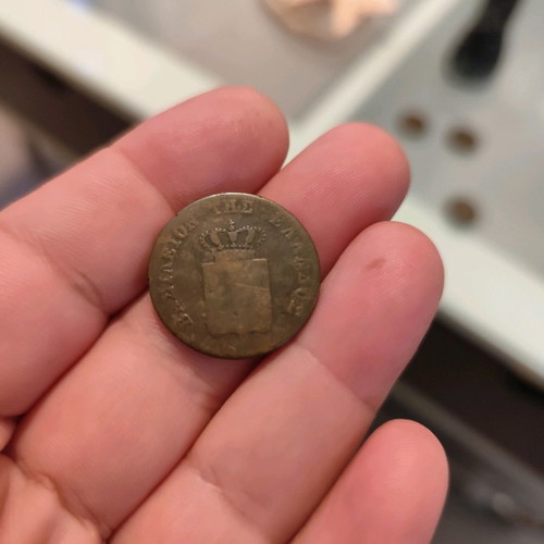 Othon 5 Lepta 1849 used