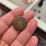 Othon 5 Lepta 1849 used