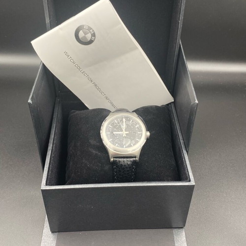 BMW Black Silver Watch - 32mm Ladies by Tourneau Swiss