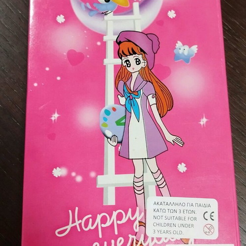 Vintage Ling Yan Kids Desk Set new, anime style