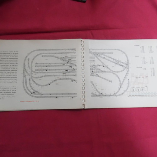 Marklin HO 0330 manual from 1962 in very good condition