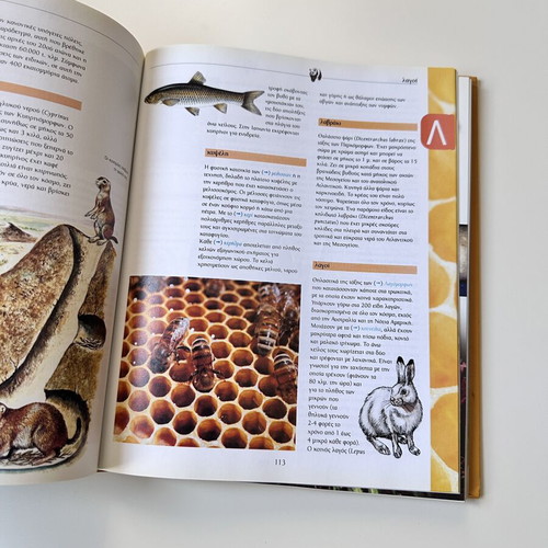 Great Children's Encyclopedia Animal Kingdom I used, Kathimerini