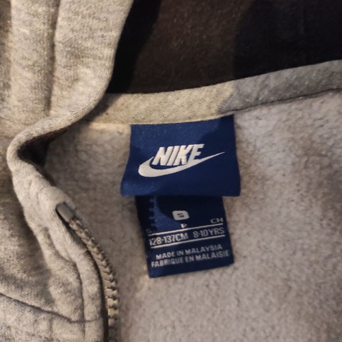 Nike kids jacket 8-10 years like new, grey and black