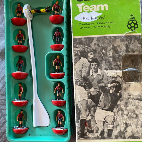 Ομάδα Subbuteo AC Milan μεταχειρισμένη, lightweight με decals