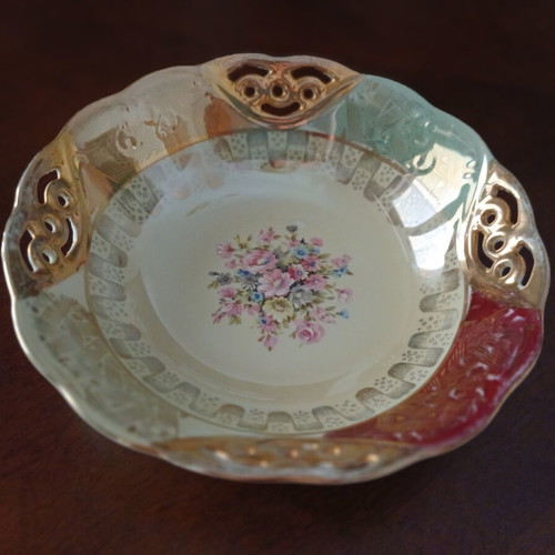 Empire England porcelain vintage bowl used, decorative