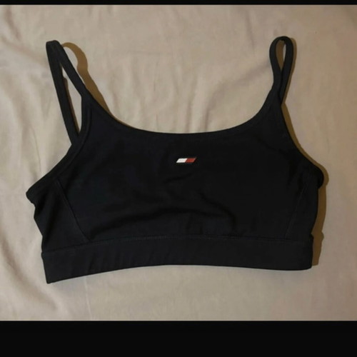 Tommy Hilfiger Sports Bra like new, black and blue, size S