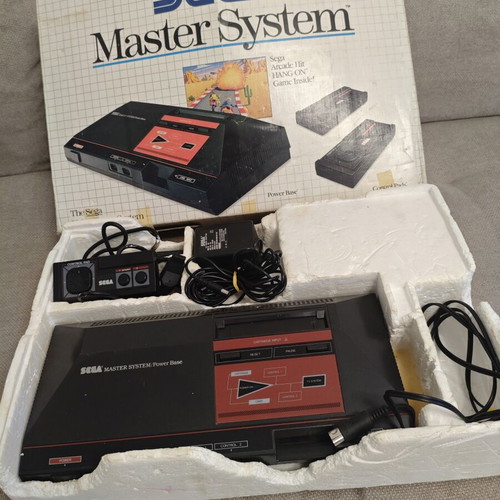 Sega Master System boxed console used, rare edition
