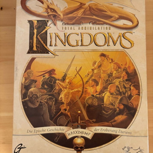 Total Anihillation Kingdoms PC Big Box used, German version