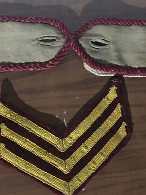 Διακριτικά στρατιωτικού ιατρού μαθητού αρχηγού σχολής μεταχειρισμένα