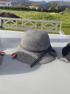 Hat new, gray, sizes L and XL