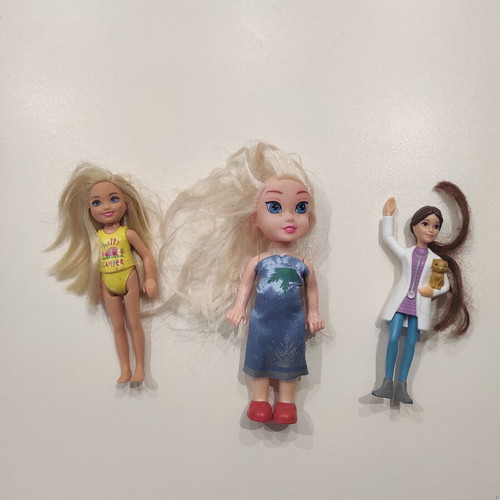 Shopkins, Mattel, DeAgostini, Disney dolls used in excellent condition