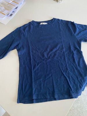 Zara boys' long-sleeve blue t-shirt used, size 164 cm