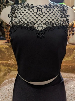 Top crop Toi & Moi black size S like new
