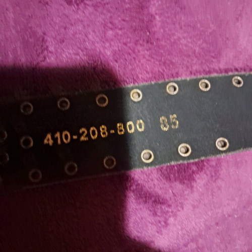 Vintage leather belts with rhinestones and stones, like new