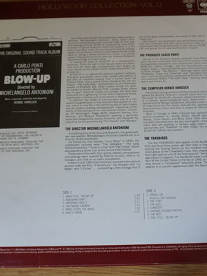 Blow-Up The Original Soundtrack Record σαν καινούργιο, jazz