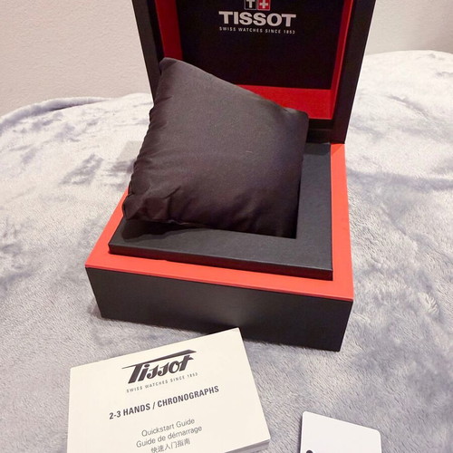 Κουτί ρολογιού TISSOT καινούργιο, μαύρο