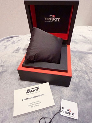 Κουτί ρολογιού TISSOT καινούργιο, μαύρο