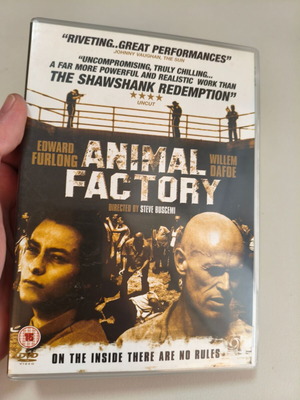 Animal Factory DVD like new, crime adventure with William Dafoe