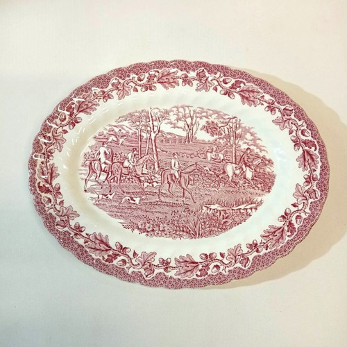 Myotts Staffordshire England porcelain oval platter used