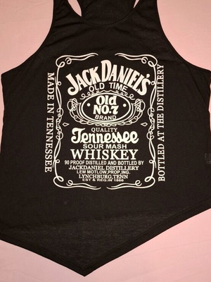 Jack Daniels promotional t-shirt black XL-XXL used