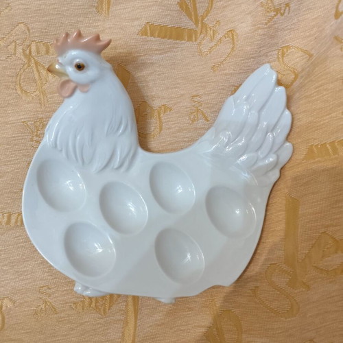 Decorative egg platter like new, Hutschenreuther