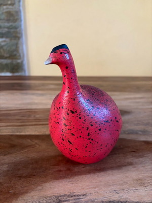 Handmade ceramic decorative bird like new