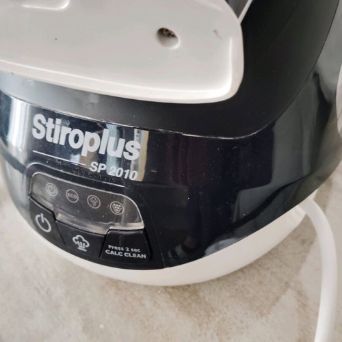 Stiroplus SP-2010 used iron with wear on ceramic plate