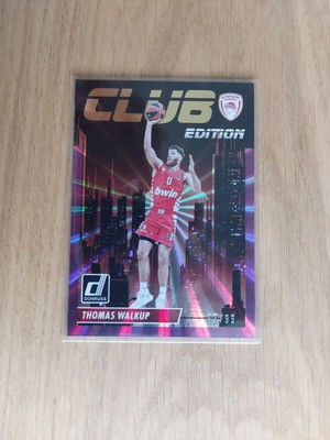 Thomas Walkup Card Panini-Donruss Euroleague 2023-2024 Club Edition Purple Laser like new