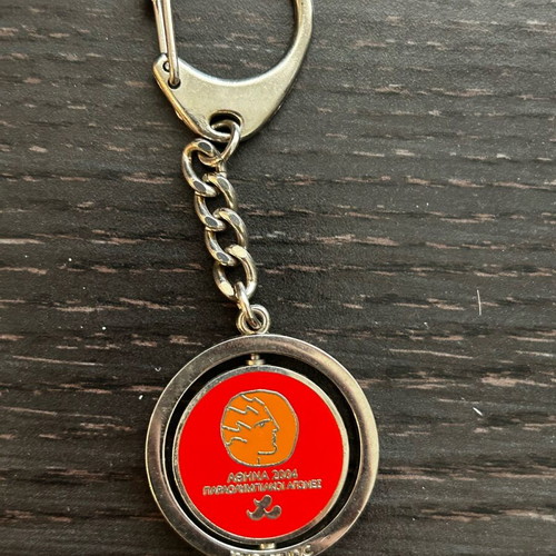 Olympic Games 2004 collectible keychain like new