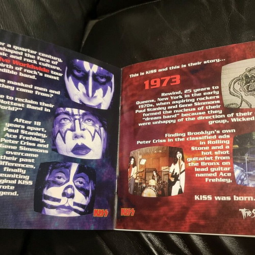 KISS The Second Coming 2 x VHS like new, rock