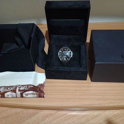 U-Boat Darkmoon 8463/B watch like new, unisex, gray and beige