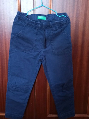 Winter pants like new, blue, for 5-6 years old