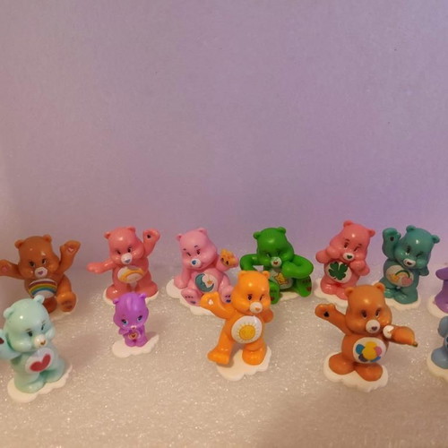 Care Bears collectible figure set of 12, like new