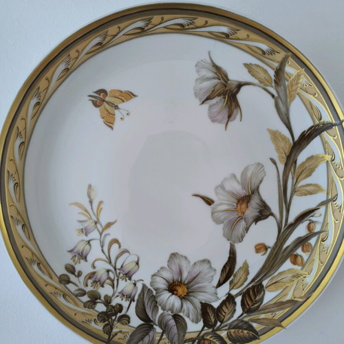 Decorative wall plate like new, crystal