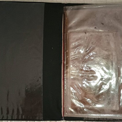 Holder for licenses and insurance new, brown plastic cover