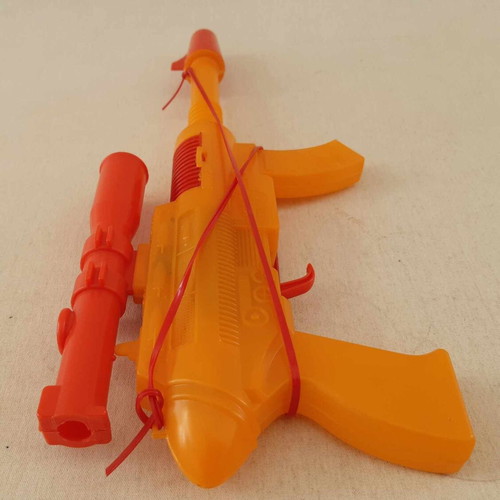 Anco 1980s Comet space plastic toy gun with sound and spark new