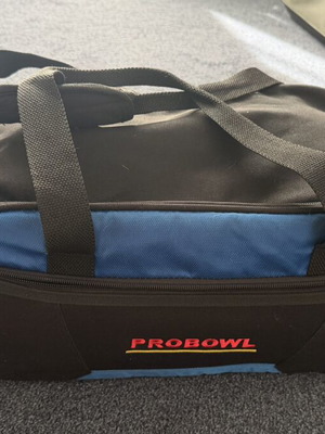 Probowl bowling ball bag, holds 2 balls