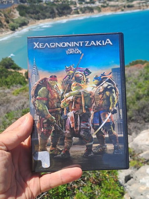 Χελωνονιντζάκια DVD μεταχειρισμένο, με υπότιτλους, δράσης περιπέτειας φαντασίας