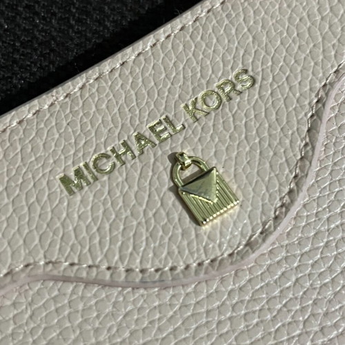 Michael Kors women's tote bag, beige and pink