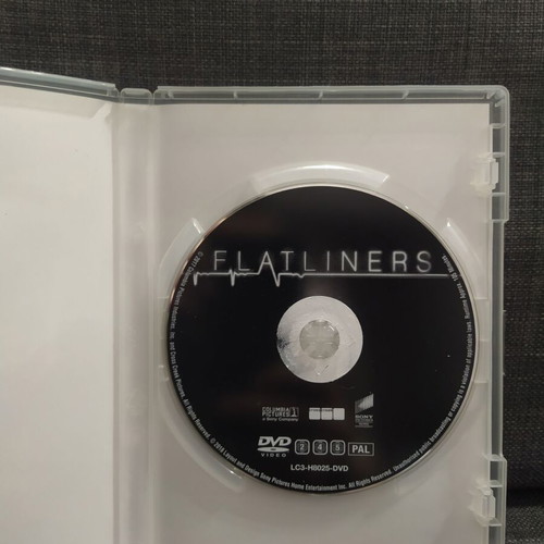 Flatliners DVD used, science fiction with subtitles